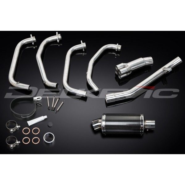 Delkevic volledig systeem Oval Carbon 225mm - GSX750F SPORTS (1998-2006)