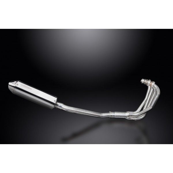 Delkevic volledig systeem Tri-Oval RVS 320mm - GSX750F SPORTS (1998-2006)