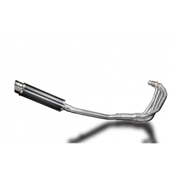 Delkevic volledig systeem Round Carbon 350mm - GSX750F SPORTS (1998-2006)