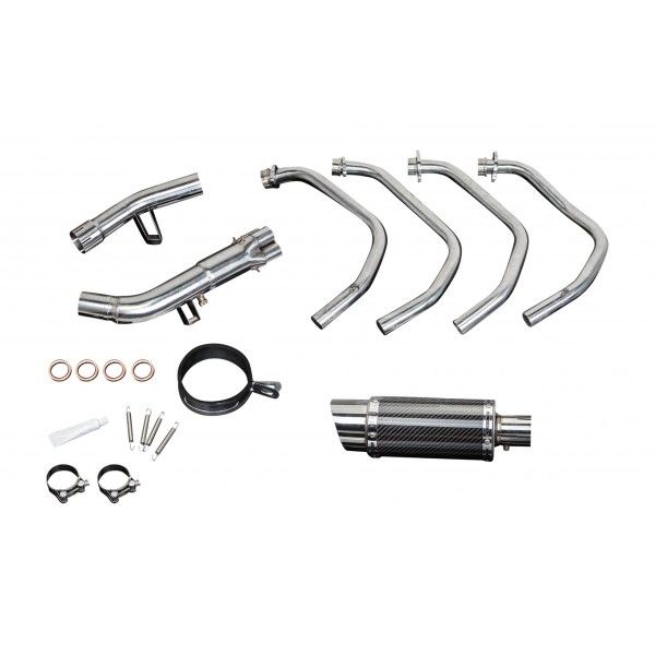 Delkevic volledig systeem Round Carbon 200mm - GSX1250FA (2010-2016)