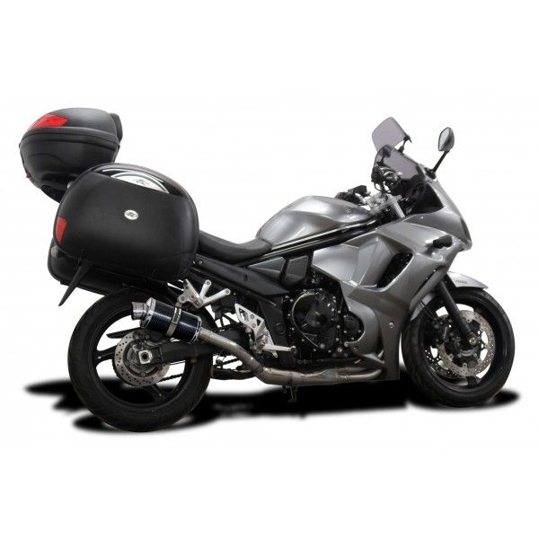 Delkevic volledig systeem Oval Carbon 225mm - GSX1250FA (2010-2016)