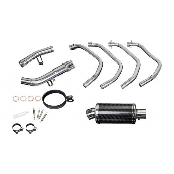 Delkevic volledig systeem Oval Carbon 225mm - GSX1250FA (2010-2016)