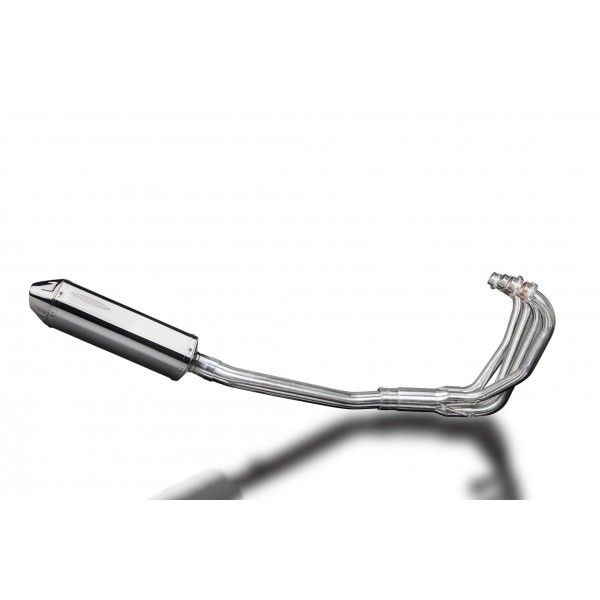 Delkevic volledig systeem Tri-Oval RVS 320mm - GSX600F (1997-2006)