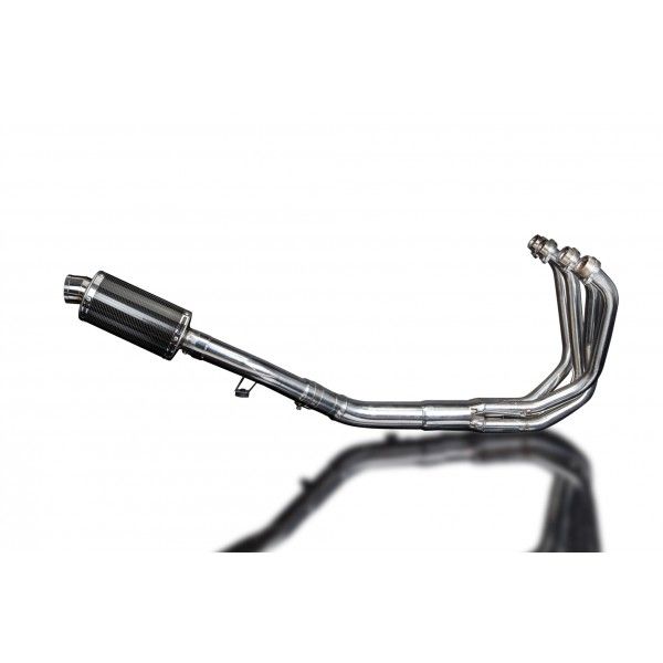 Delkevic volledig systeem Oval Carbon 225mm - GSX650F (2007-2016)