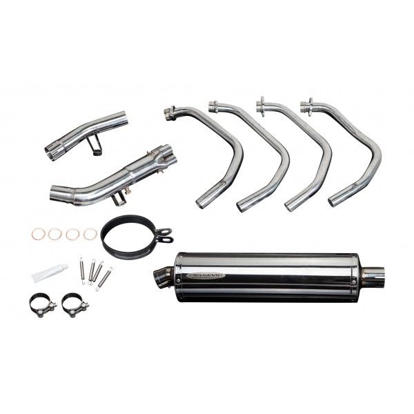 Delkevic volledig systeem Oval RVS 450mm - GSX650F (2007-2016)