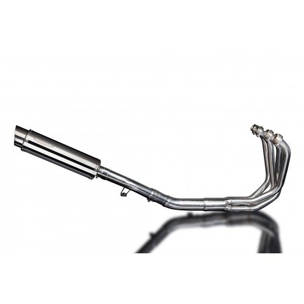 Delkevic volledig systeem Round RVS 350mm - GSX650F (2007-2016)