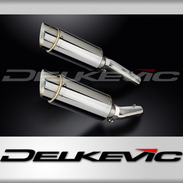 Delkevic slip-on kit Round RVS 200mm - RSV 1000 R/FACTORY (2004-2010)