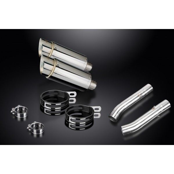 Delkevic slip-on kit Round RVS 200mm - RSV 1000 R/FACTORY (2004-2010)