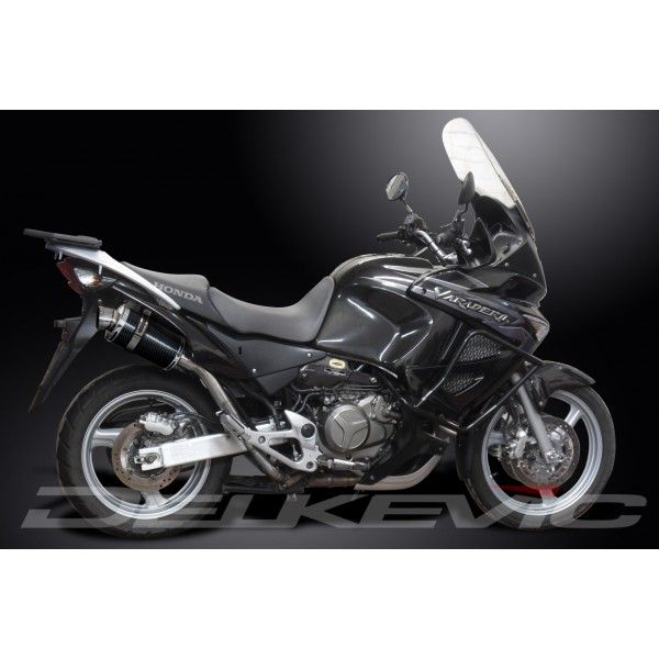 Delkevic slip-on kit Oval Carbon 225mm - XL1000V Varadero (1999-2014)