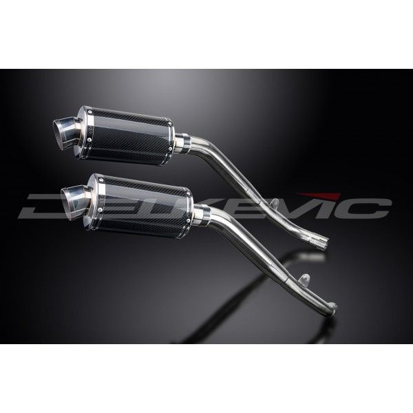 Delkevic slip-on kit Oval Carbon 225mm - XL1000V Varadero (1999-2014)