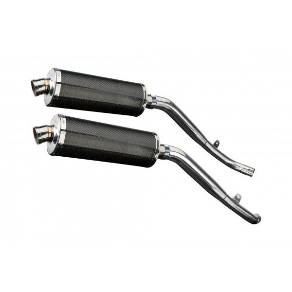 Delkevic slip-on kit Oval Carbon 350mm - XL1000V Varadero (1999-2014)