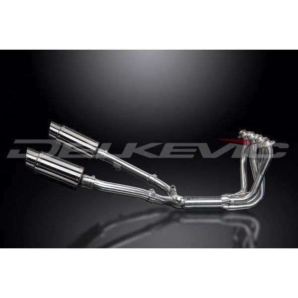 Delkevic volledig systeem Round RVS 200mm - X11 CB1100SF (1999-2002)