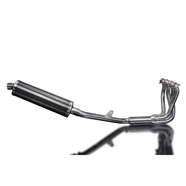 Delkevic volledig systeem Oval Carbon 450mm zonder e-keur - X11 CB1100SF (1999-2002)