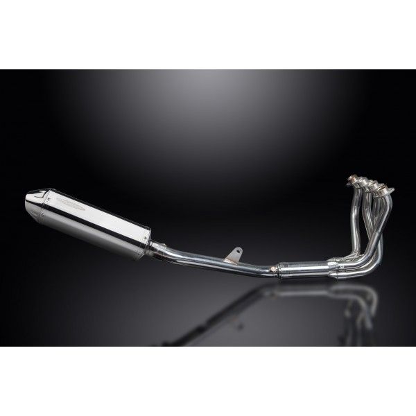 Delkevic volledig systeem Tri-Oval RVS 320mm zonder e-keur - X11 CB1100SF (1999-2002)