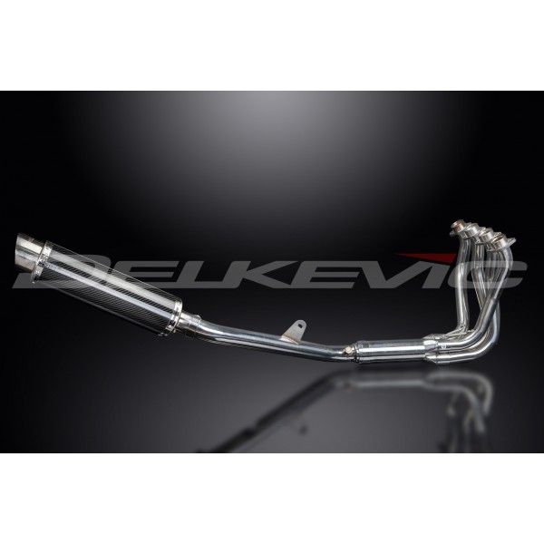 Delkevic volledig systeem Round Carbon 350mm zonder e-keur - X11 CB1100SF (1999-2002)