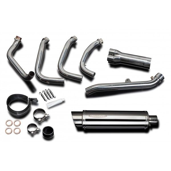 Delkevic volledig systeem Round RVS 350mm - X11 CB1100SF (1999-2002)