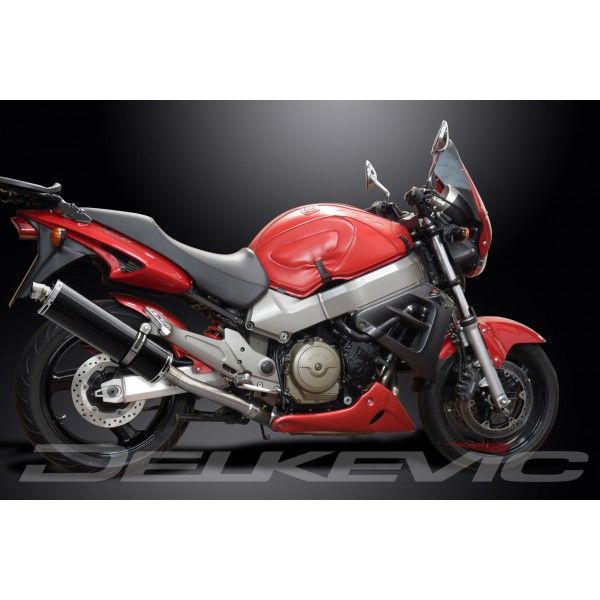 Delkevic slip-on kit Oval Carbon 450mm - X11 CB1100SF (1999-2002)