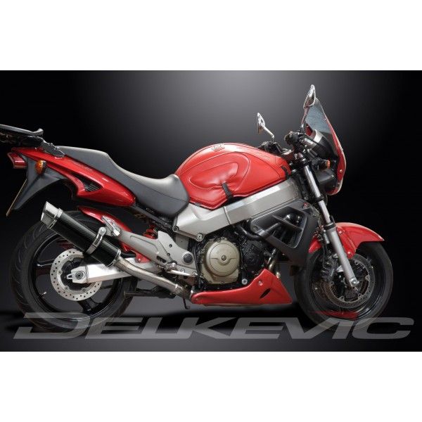 Delkevic slip-on kit Round Carbon 350mm - X11 CB1100SF (1999-2002)