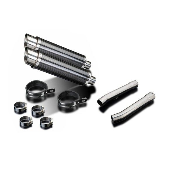 Delkevic slip-on kit Round Carbon 350mm - X11 CB1100SF (1999-2002)
