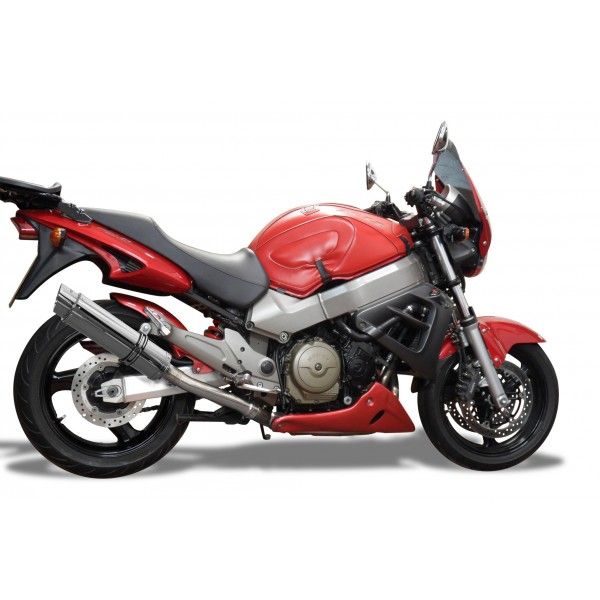 Delkevic slip-on kit Round RVS 350mm - X11 CB1100SF (1999-2002)