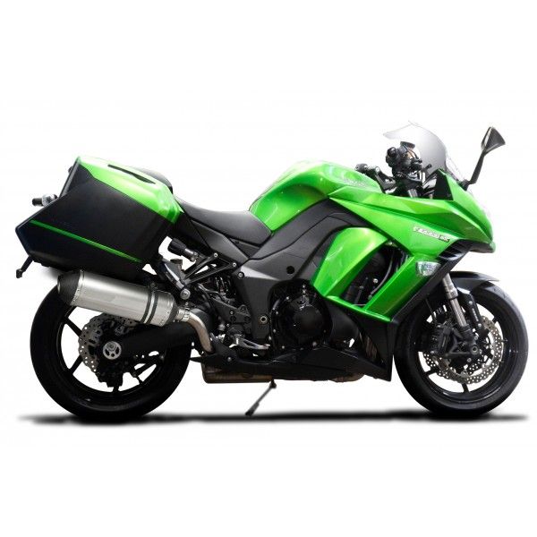 Delkevic slip-on kit X-Oval Titanium 343mm - Z1000SX (2010-2019)