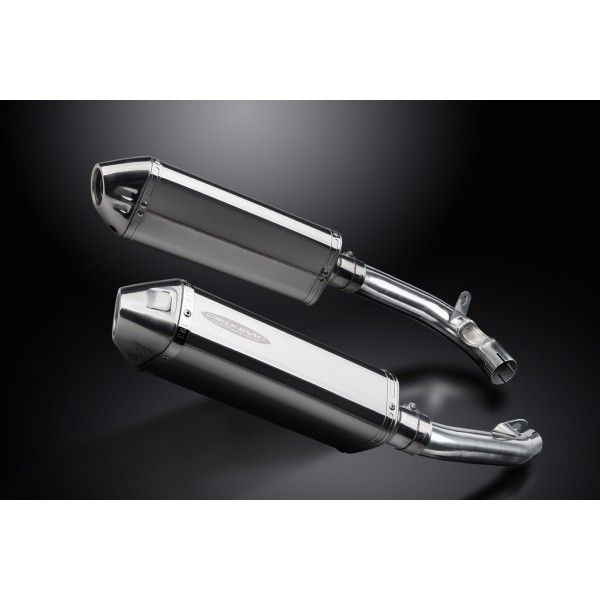 Delkevic slip-on kit Tri-Oval RVS 320mm - VTR1000F Firestorm (1997-2003)