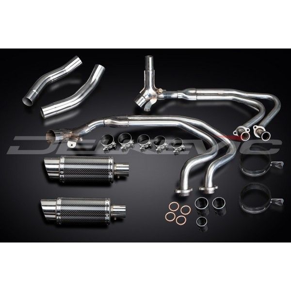 Delkevic volledig systeem Round Carbon 200mm - ST1300 PAN EUROPEAN ABS/TCS(2002-2017)