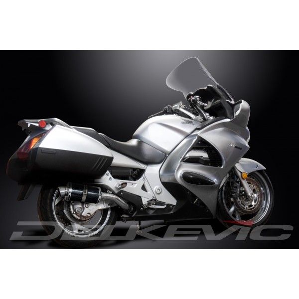 Delkevic volledig systeem Oval Carbon 225mm - ST1300 PAN EUROPEAN ABS/TCS(2002-2017)