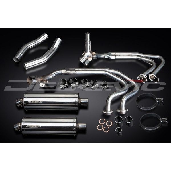 Delkevic volledig systeem Oval RVS 350mm - ST1300 PAN EUROPEAN ABS/TCS(2002-2017)