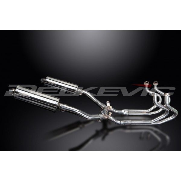 Delkevic volledig systeem Oval RVS 350mm - ST1300 PAN EUROPEAN ABS/TCS(2002-2017)