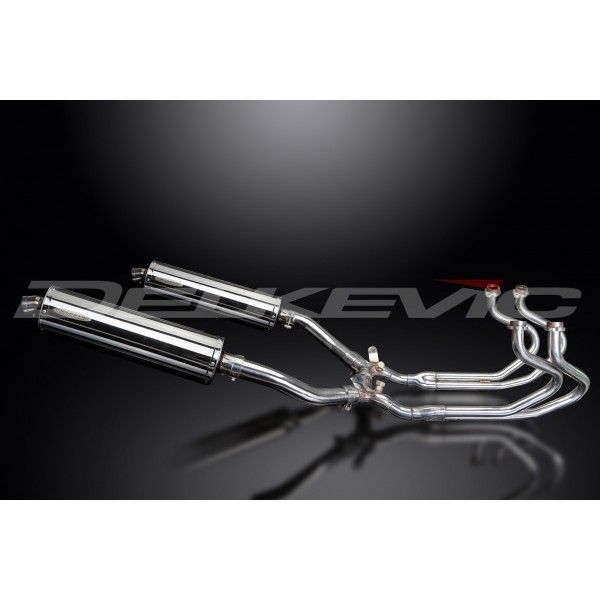 Delkevic volledig systeem Oval RVS 450mm - ST1300 PAN EUROPEAN ABS/TCS(2002-2017)