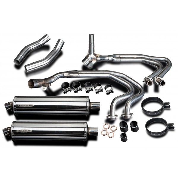 Delkevic volledig systeem Oval RVS 450mm - ST1300 PAN EUROPEAN ABS/TCS(2002-2017)