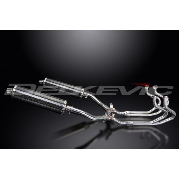 Delkevic volledig systeem Oval Carbon 450mm - ST1300 PAN EUROPEAN ABS/TCS(2002-2017)