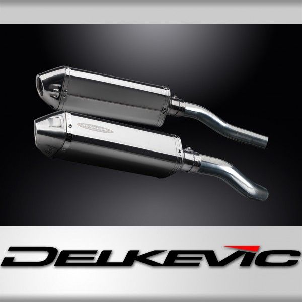 Delkevic slip-on kit Tri-Oval RVS 320mm - ST1300 PAN EUROPEAN ABS/TCS(2002-2017)