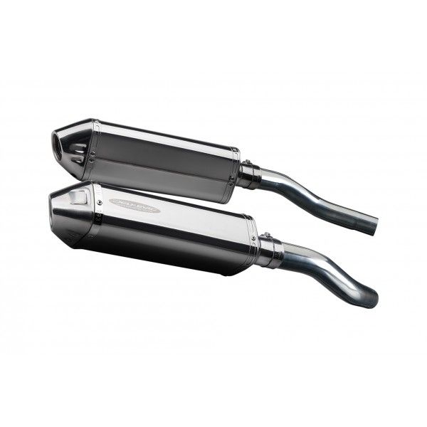 Delkevic slip-on kit Tri-Oval RVS 320mm - ST1300 PAN EUROPEAN ABS/TCS(2002-2017)