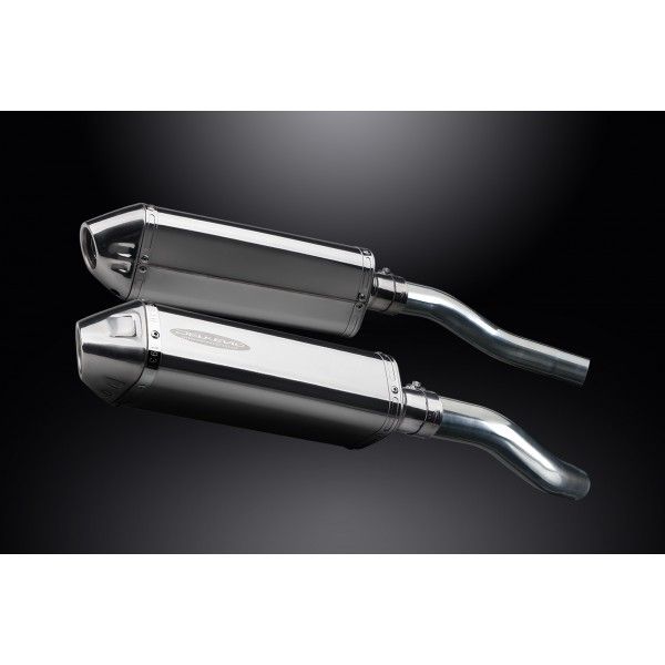 Delkevic slip-on kit Tri-Oval RVS 320mm - ST1300 PAN EUROPEAN ABS/TCS(2002-2017)