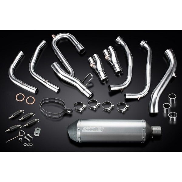 Delkevic volledig systeem X-Oval Titanium 343mm - VFR1200X 12-19