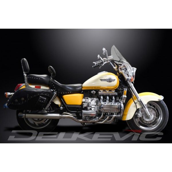 Delkevic volledig systeem Round RVS 550mm - F6C Valkyrie (GL1500C) (1996-2003)