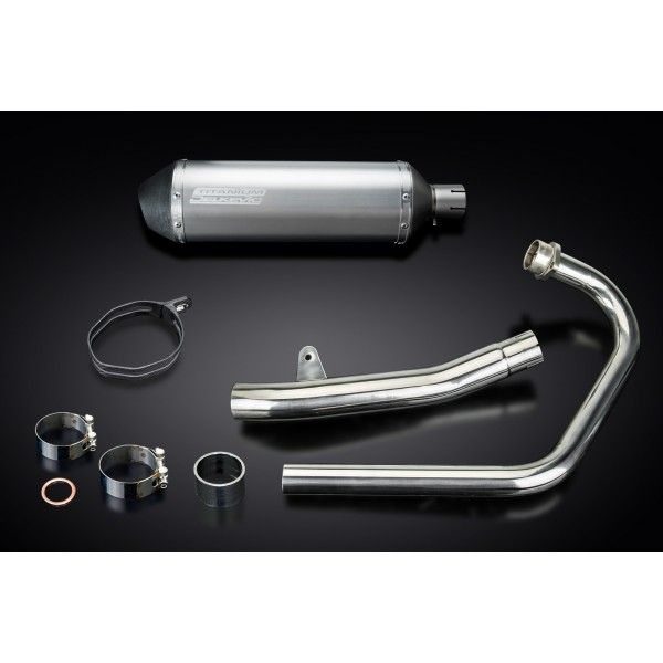 Delkevic volledig systeem X-Oval Titanium 343mm - CBF250 (2004-2012)