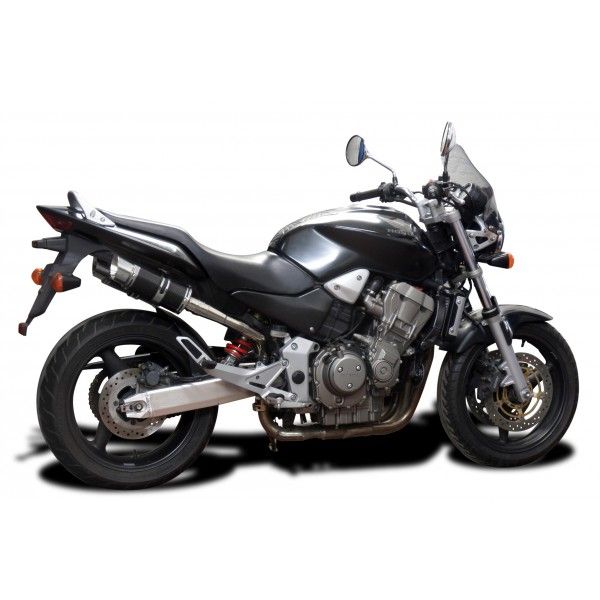 Delkevic slip-on kit Round Carbon 200mm - CB900F HORNET (2001-2009)