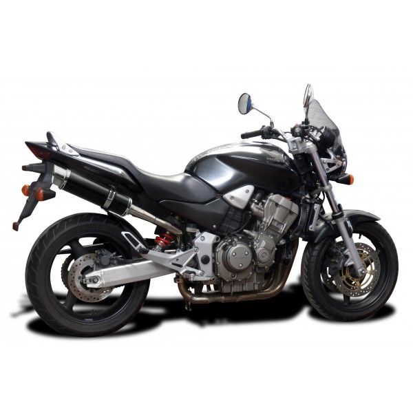 Delkevic slip-on kit Round Carbon 350mm - CB900F HORNET (2001-2009)