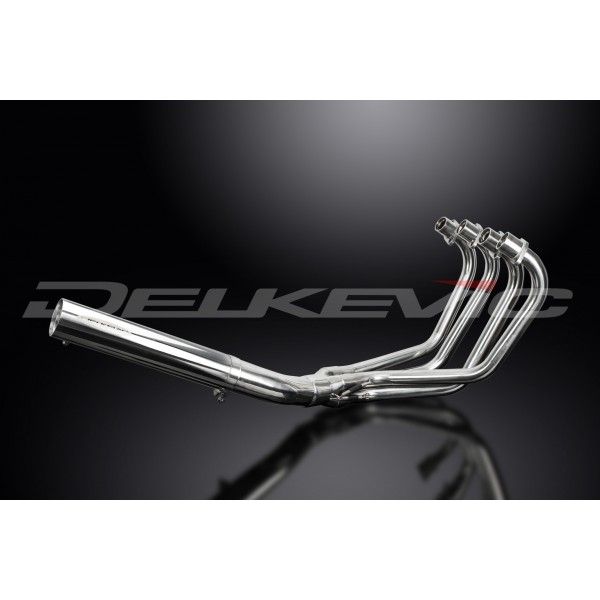 Delkevic volledig systeem Short Straight RVS 350mm - CB750F1 (1975-1976)