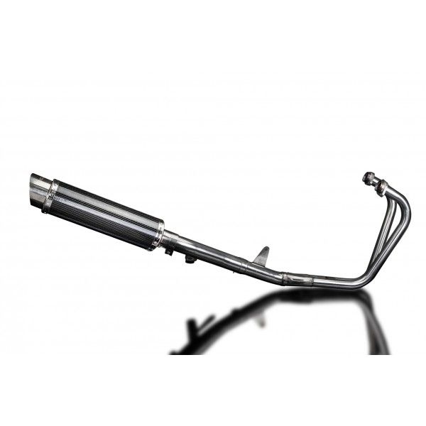 Delkevic volledig systeem Round Carbon 350mm - CB500 (1994-2003)