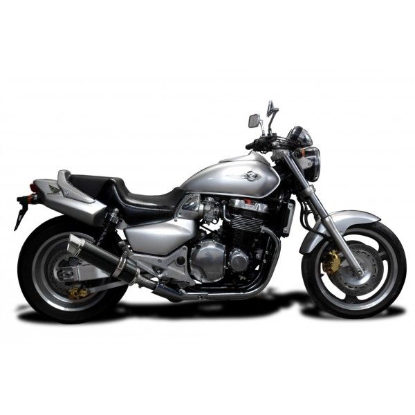 Delkevic slip-on kit Round Carbon 350mm - CB1300DC X-4 (1997-2003)