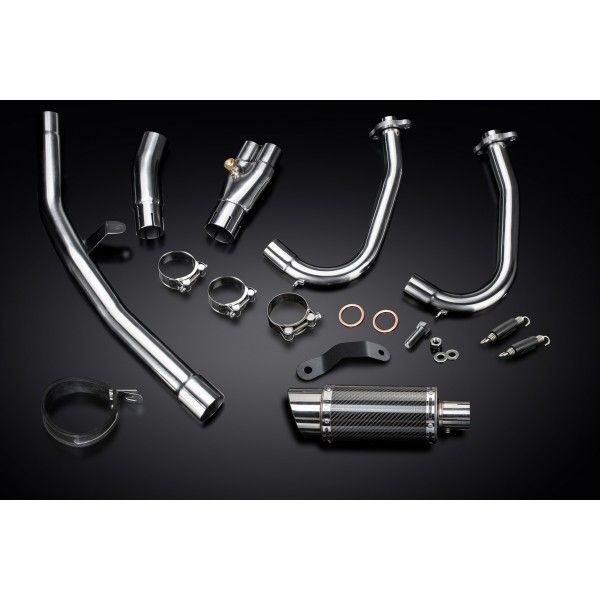 Delkevic volledig systeem Round Carbon 200mm - NINJA 400 2018-20 Z400 2019