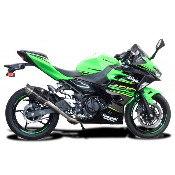 Delkevic volledig systeem Round Carbon 200mm - NINJA 400 2018-20 Z400 2019