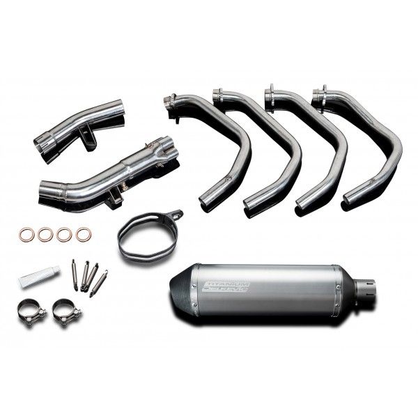 Delkevic volledig systeem X-Oval Titanium 343mm - GSX1250FA (2010-2016)