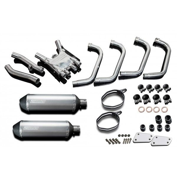 Delkevic volledig systeem X-Oval Titanium 343mm - XJR1300/SP (1998-2006)