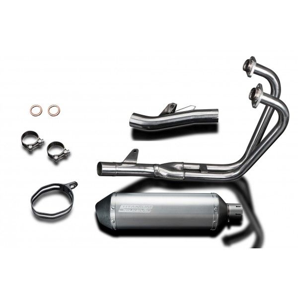 Delkevic volledig systeem X-Oval Titanium 343mm - CB500 (1994-2003)