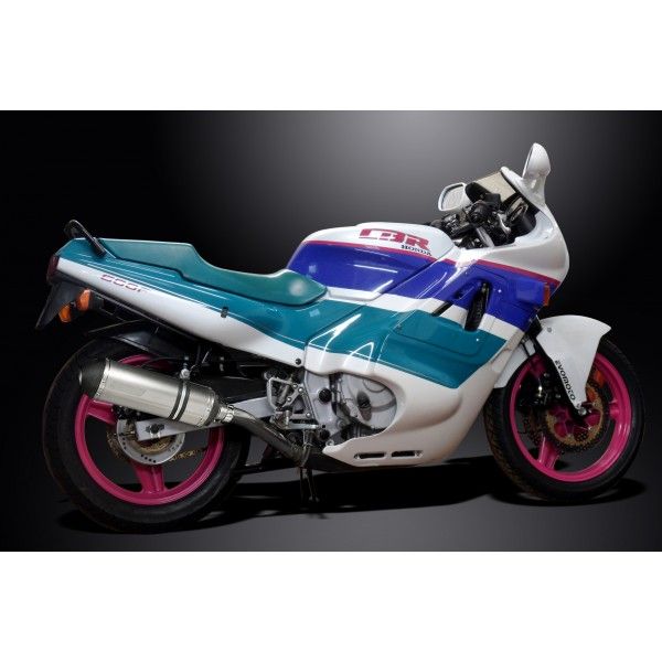 Delkevic volledig systeem X-Oval Titanium 343mm - CBR600F (1987-1990)